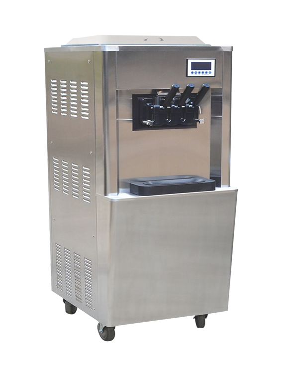 دستگاه بستنی ساز قیفی دستگاهی است که برای تهیه بستنی در منزل یا در آبمیوه بستنی فروشی ، شیرینی فروشی و مغازه لبنیات استفاده می‌شود. این دستگاه از چرخاندن مخلوط مایع بستنی در دمای پایین برای تولید بستنی استفاده می‌کند. قیفی به معنای "فشار دادن" است و این نوع دستگاه‌ها از آن نام گرفته‌اند چون مخلوط بستنی را درون یک قالب فشار می‌دهند تا بستنی شکل دلخواه به دست آید.