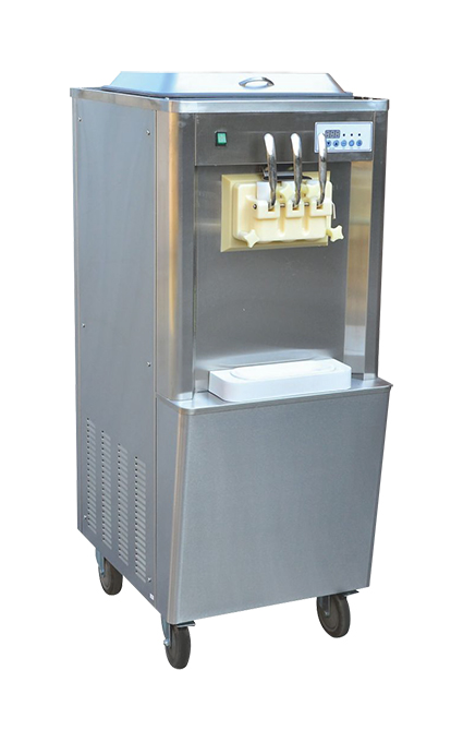 دستگاه بستنی ساز قیفی دستگاهی است که برای تهیه بستنی در منزل یا در آبمیوه بستنی فروشی ، شیرینی فروشی و مغازه لبنیات استفاده میشود. این دستگاه از چرخاندن مخلوط مایع بستنی در دمای پایین برای تولید بستنی استفاده میکند. قیفی به معنای "فشار دادن" است و این نوع دستگاهها از آن نام گرفتهاند چون مخلوط بستنی را درون یک قالب فشار میدهند تا بستنی شکل دلخواه به دست آید.