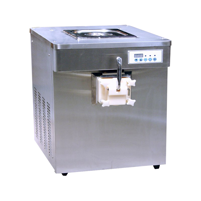 دستگاه بستنی ساز قیفی دستگاهی است که برای تهیه بستنی در منزل یا در آبمیوه بستنی فروشی ، شیرینی فروشی و مغازه لبنیات استفاده می‌شود. این دستگاه از چرخاندن مخلوط مایع بستنی در دمای پایین برای تولید بستنی استفاده می‌کند. قیفی به معنای "فشار دادن" است و این نوع دستگاه‌ها از آن نام گرفته‌اند چون مخلوط بستنی را درون یک قالب فشار می‌دهند تا بستنی شکل دلخواه به دست آید.